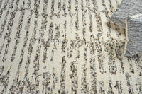 Montana Handmade Wool Brown/Taupe/Ivory Area Rug - Elegance Collection