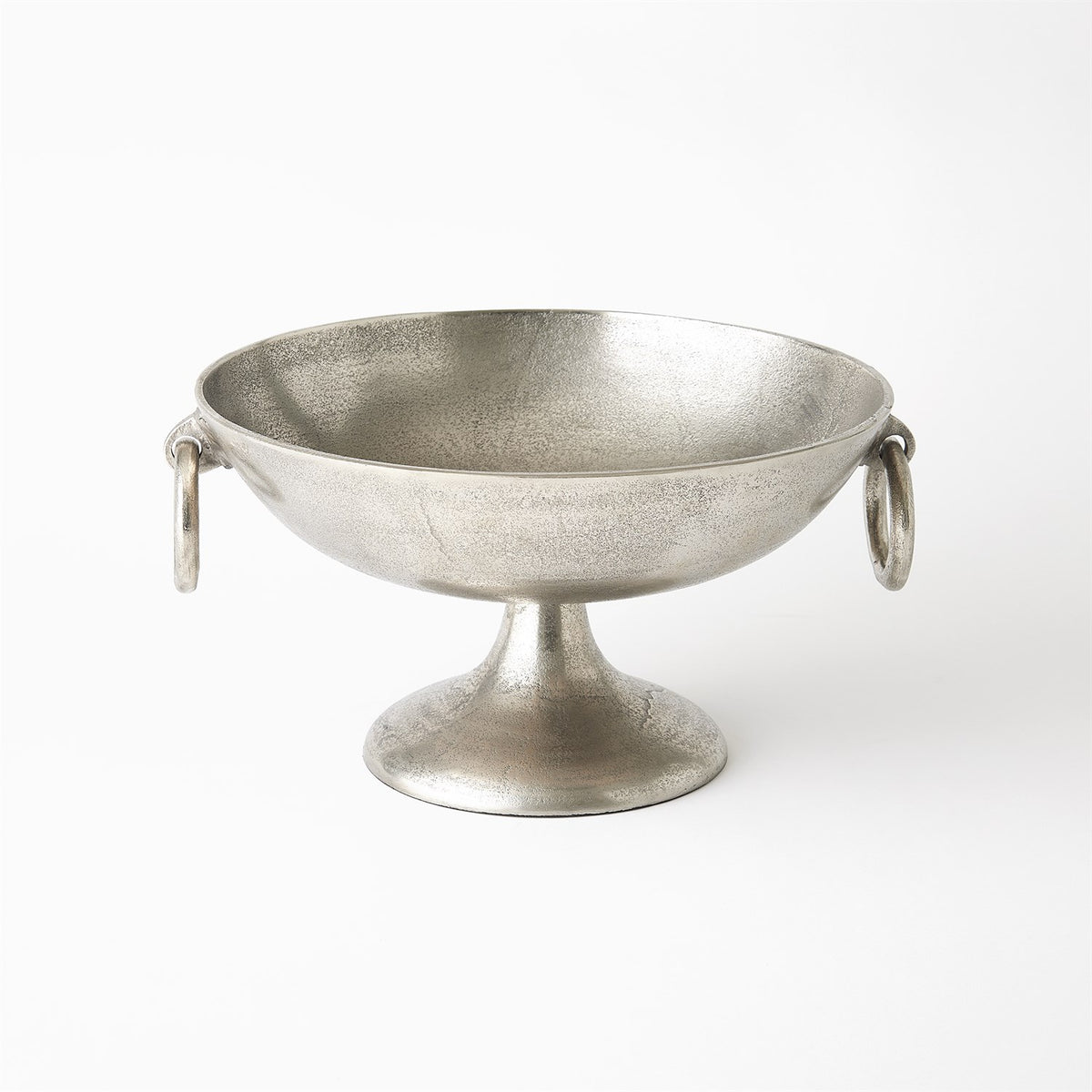 Ring Handle Antique Nickel Bowls (2 Sizes Available)