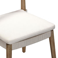 Spirah Cream Indoor/Outdoor Dining Chair (Set of 2)