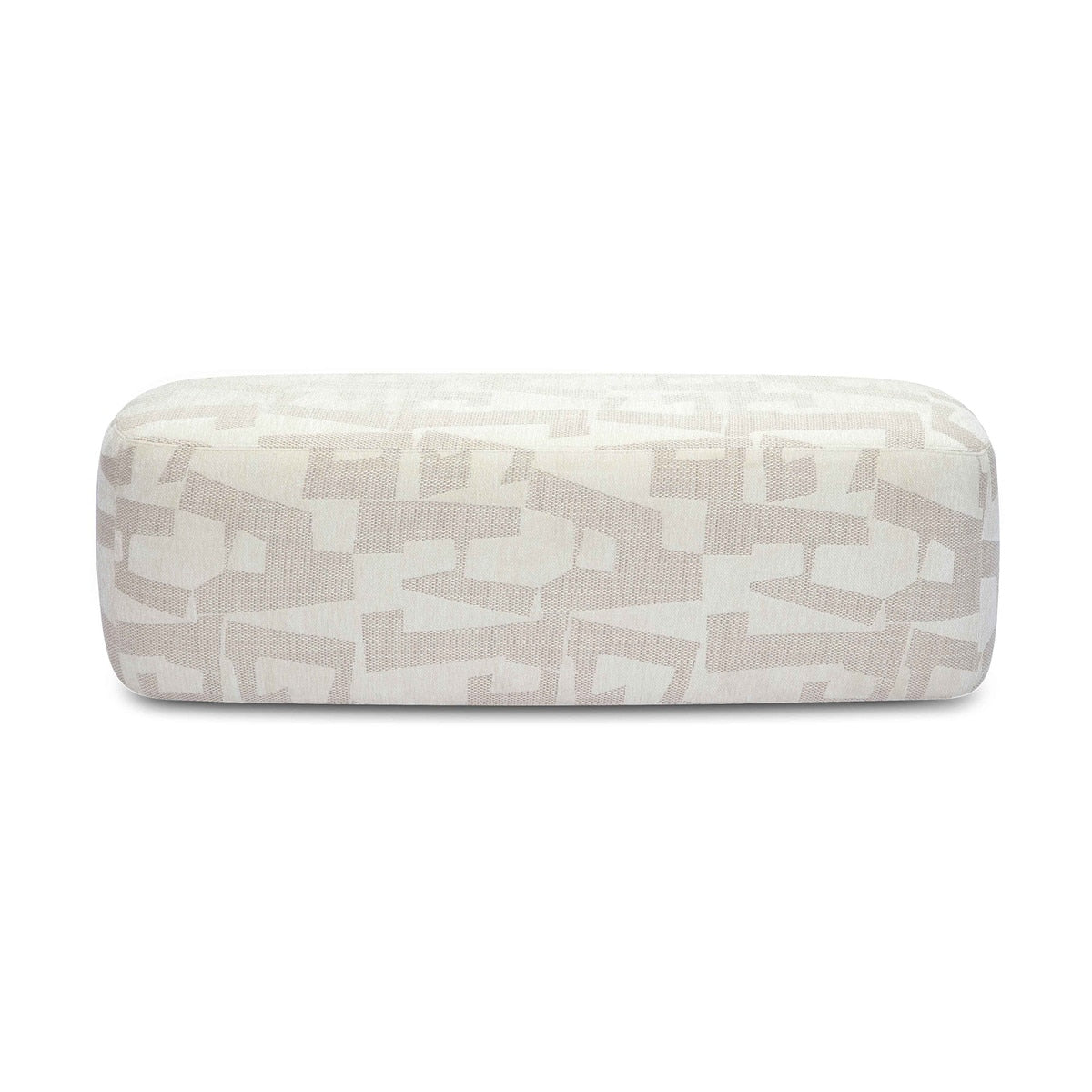 Graceland Cream Jacquard Bench