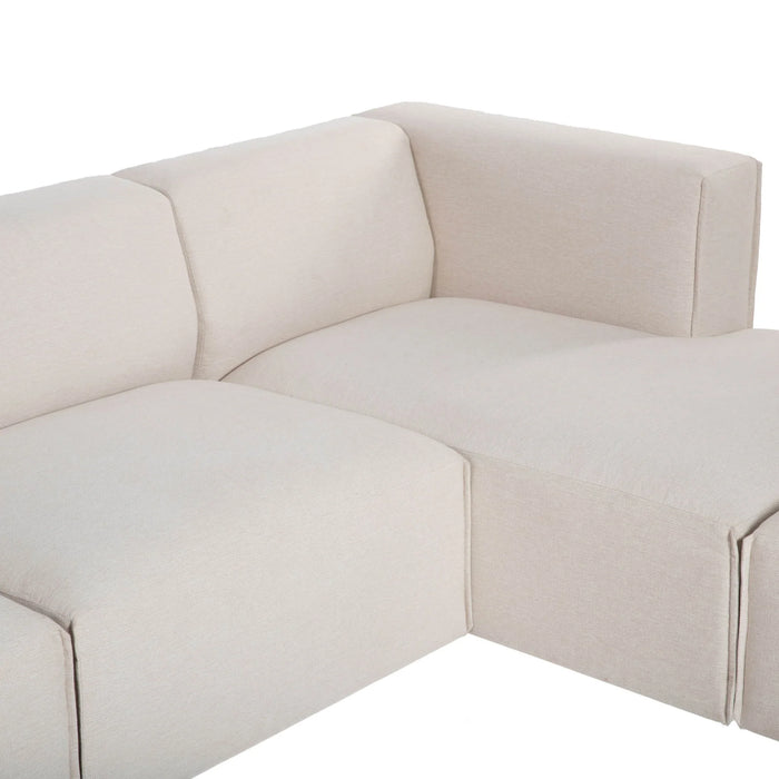 Ashlee Pebble Chenille Weave Right Modular Sectional
