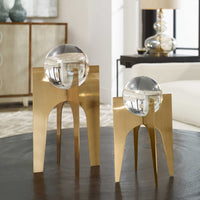 Sadie Crystal & Gold Décor Objects (Set of 2)