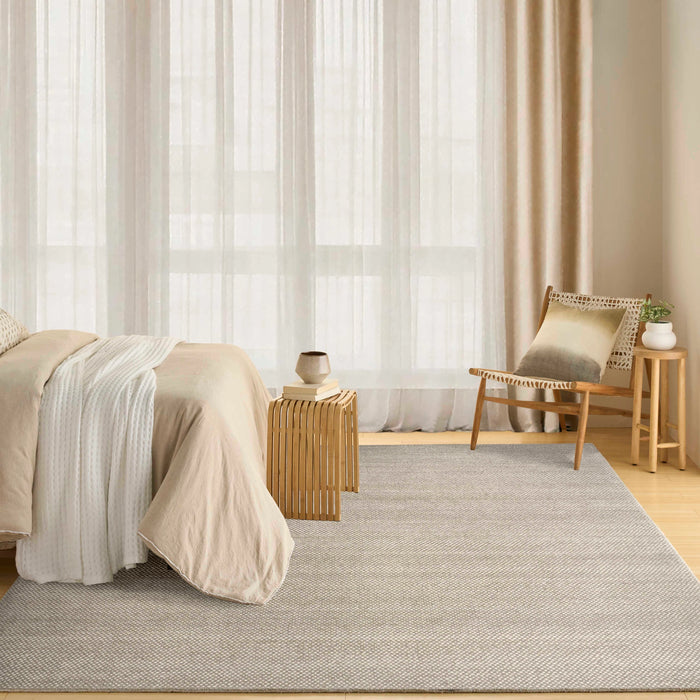 Everly Ivory Grey Handwoven Area Rug