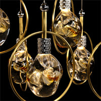 Francesca Fourteen-Light Horizontal Chandelier