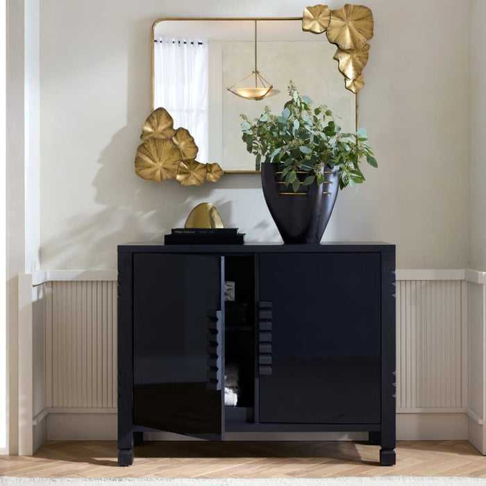 Jericho 48" Ebony High Gloss Cabinet