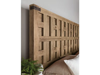 Colt Light Wood Panel Bed