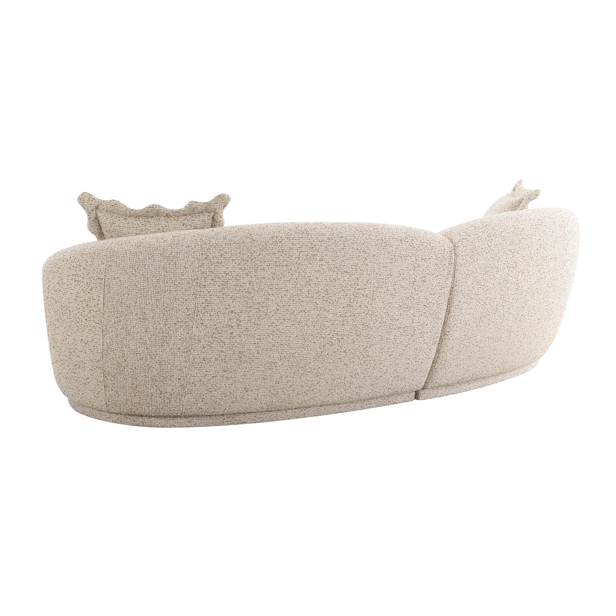 Marion 112.2” Two-Tone Textured Performance Boucle 4 Person Sectional
