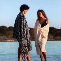 Sinatra Light Patterened Luxury Beach Towel