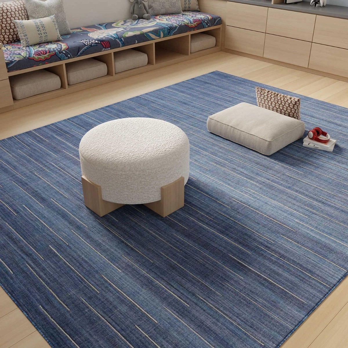 Maxine Navy Area Rug