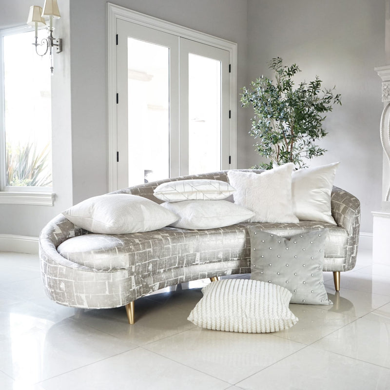Ember Superior Quality Luxurious Ivory Pillow