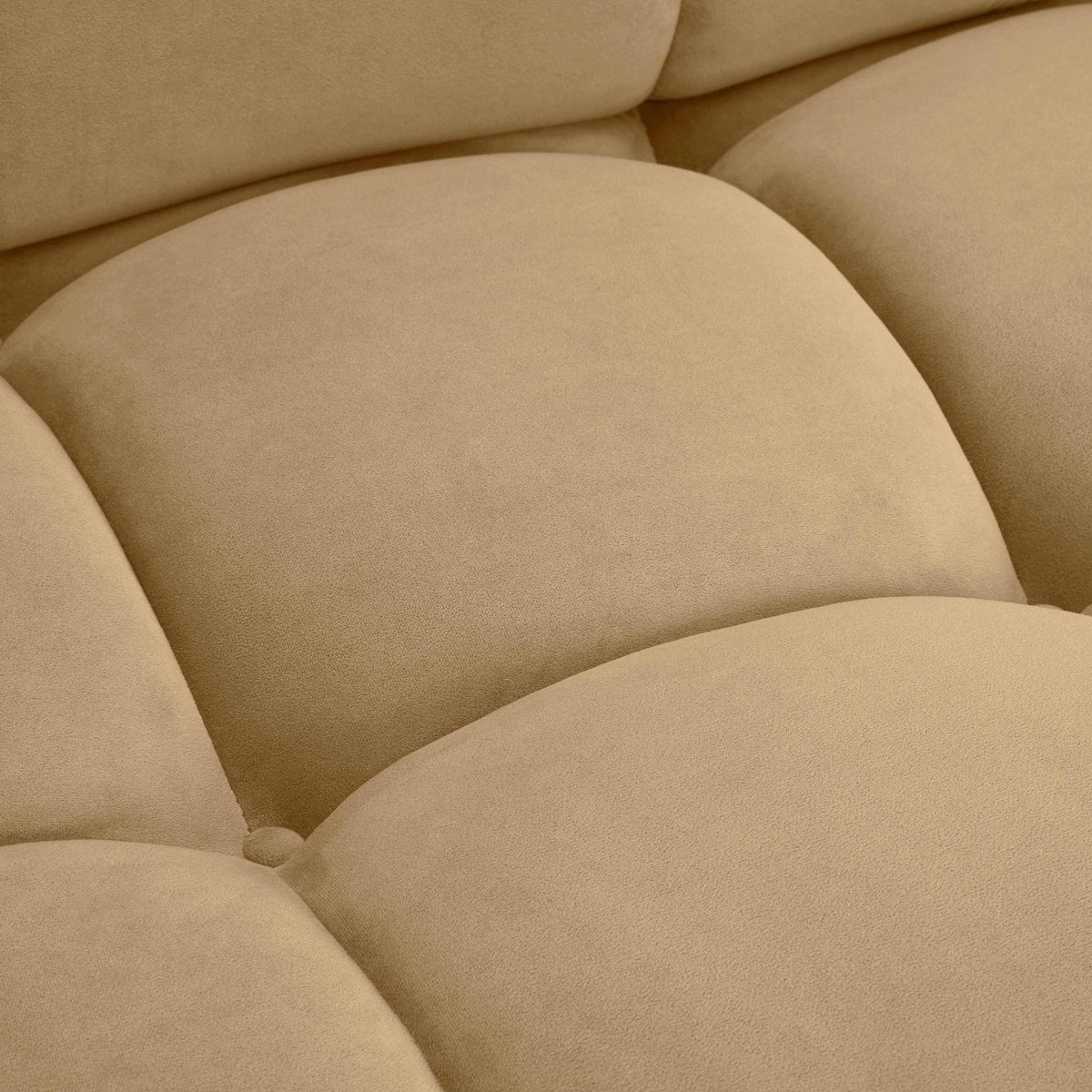 Vogue Cafe Au Lait Performance Velvet Modular Armless Chair