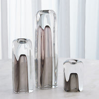 Miri Grey Tea Light Candle Holder/Vases (3 Sizes Available)
