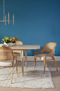 Eden Natural & Linen Dining Chair