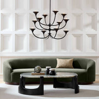 Emilee 108" Sofa Sofa Pine Performance Chenille Dark Walnut