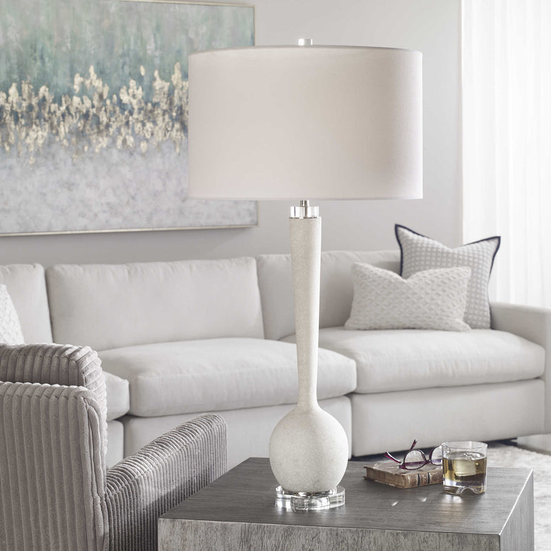 Bentley Ivory & Cystal Table Lamp