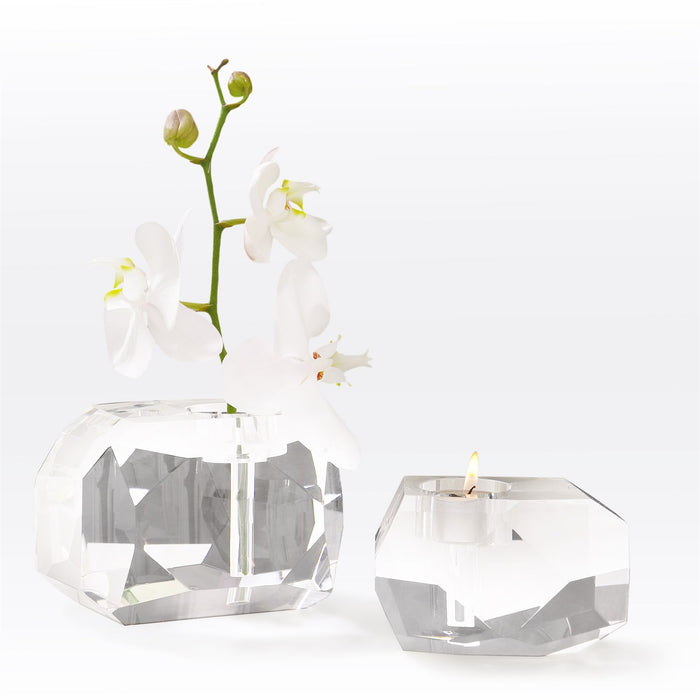 Gemstone Candleholer/Vase (2 Sizes Available)