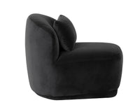 Soraya Shadow Grey Swivel Accent Chair