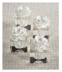 Modena African Fantasy Fragrance Porcelain & Crystal Diffuser (Sets of 2 & 4) - 2 Sizes Available