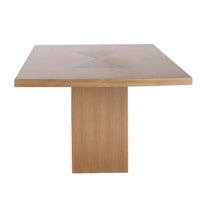 Crockett 80" Rectangular Pedestal Dining Table