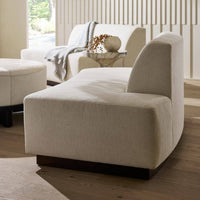 Islander Vanilla Performance Bouclé Sofa (Right & Left Available)