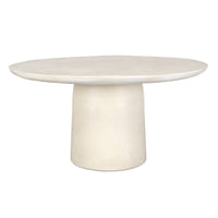 Avenue 60" Warm White Indoor-Outdoor Dining Table