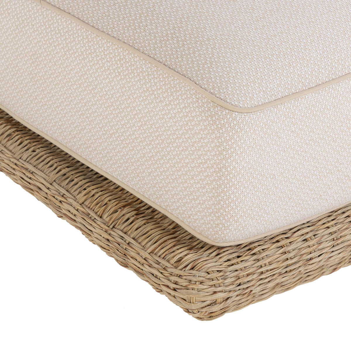 Mora 65" Cream Outdoor Sofa