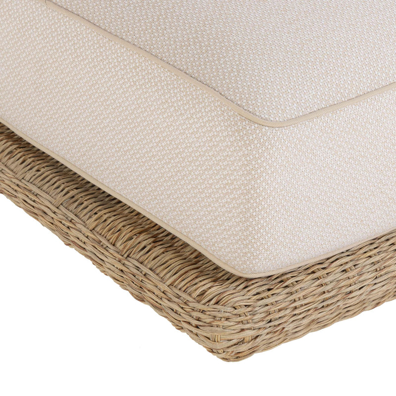 Mora 65" Cream Outdoor Sofa