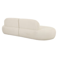 Sofie 94.4" Cream Boucle Sofa
