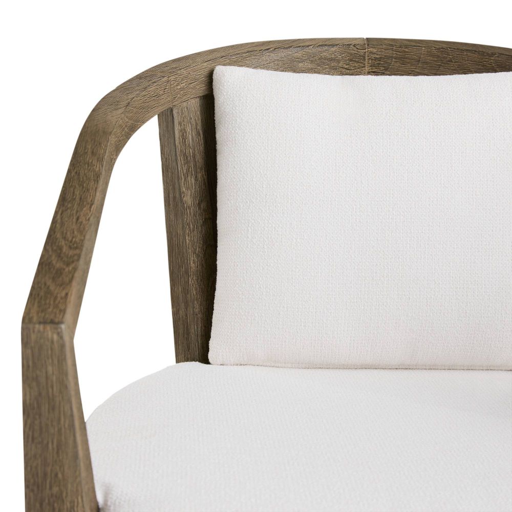 Sobek Textured Back Outdoor Performance Boucle Counter Stool