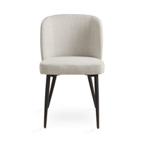 Anita Ivory Linen Dining Chair