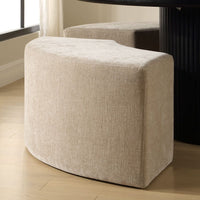 Verdi 45" Curved Silhouette Velvet Dining Bench