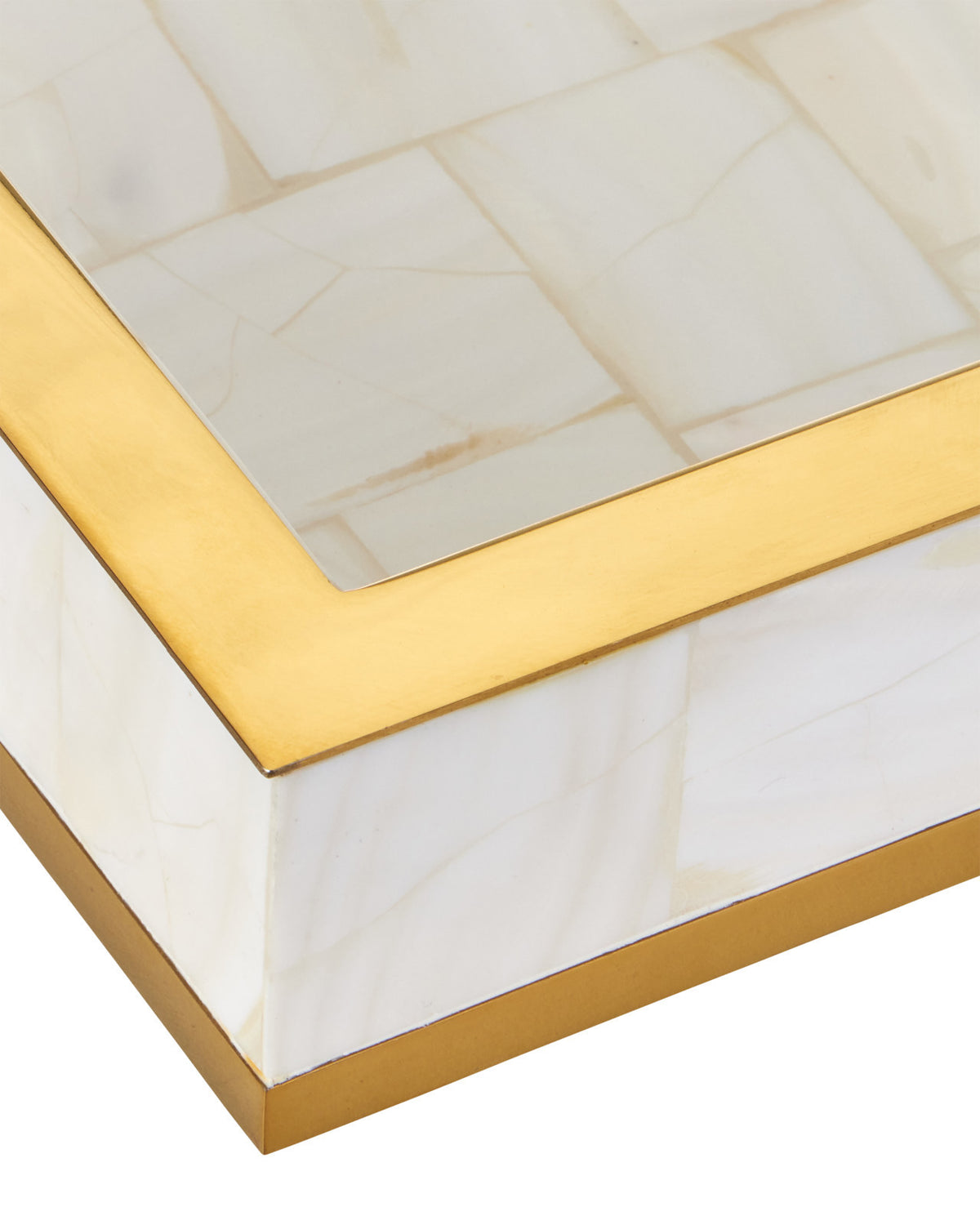 Theodora Mother of Pearl Tray (Set of 2)