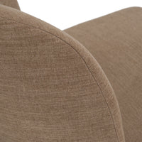 Margarette Modern Upholstered Tan Dining Chair (Set of 2)