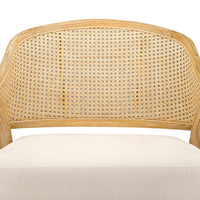 Eden Natural & Linen Accent Chair