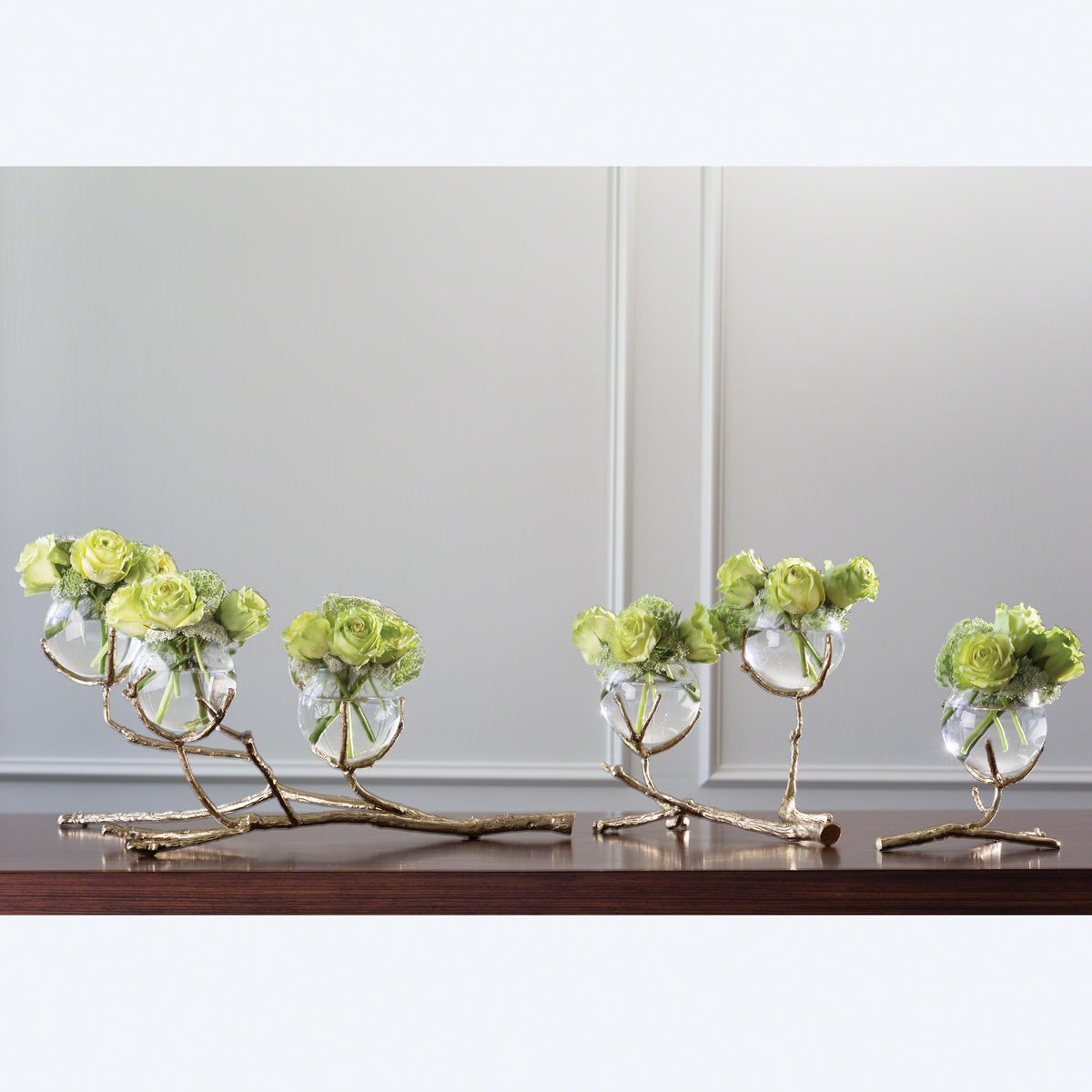 Twig Brass 3 Vase Holder