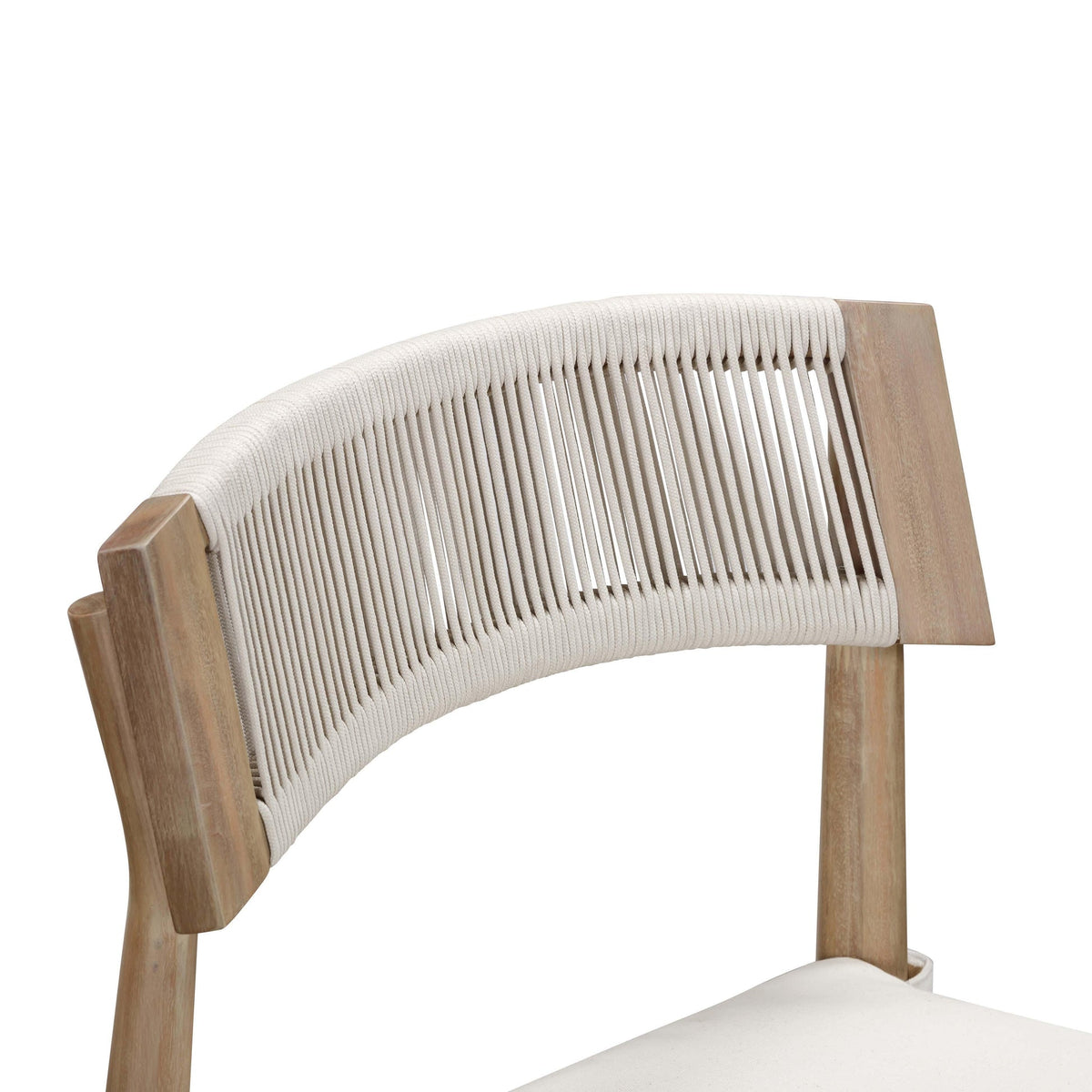 Spirah Cream Indoor/Outdoor Dining Chair (Set of 2)