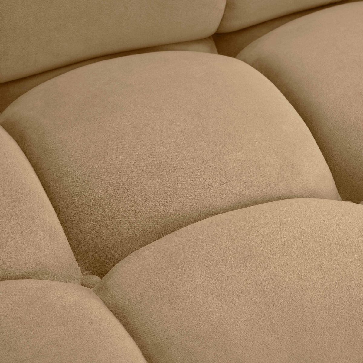 Vogue 157.6" Cafe Au Lait Performance Velvet 6-piece Modular U-Sectional