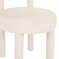 Cameila Cream Velvet Dining Chair - Luxury Living Collection
