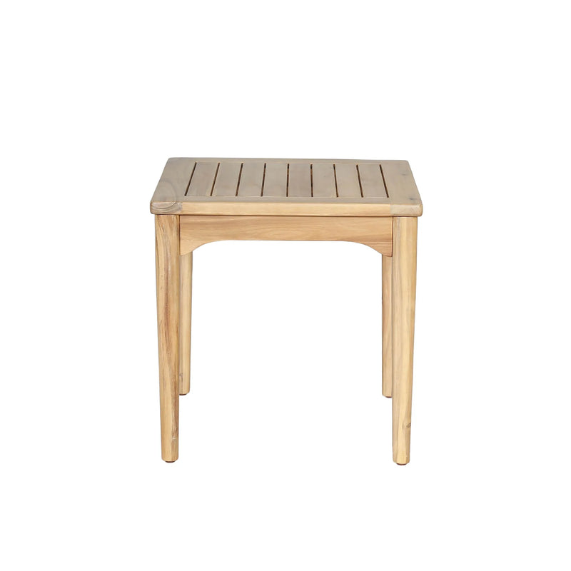 Ellie Outdoor Acacia End Table