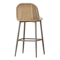 Celine Cream Outdoor Barstool