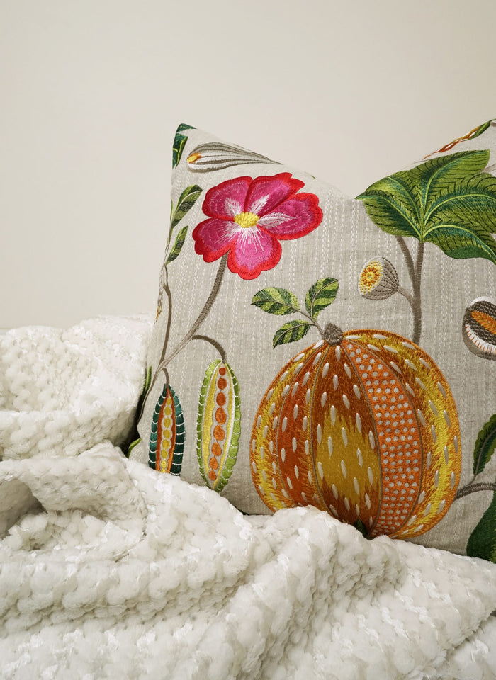 Ember Superior Quality Luxurious Ivory Throw