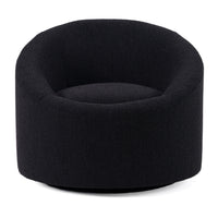Giovanni Black Accent Chair