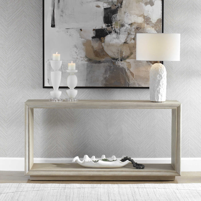 Twylight Oak Console Table