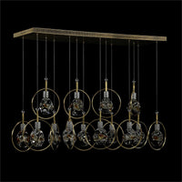 Francesca Fourteen-Light Horizontal Chandelier