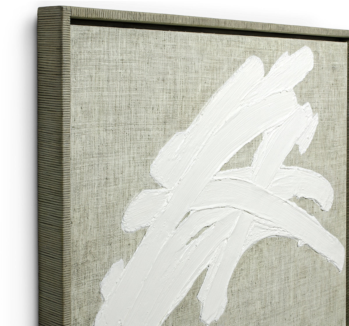 Plaster Brushstroke I Wall Decor