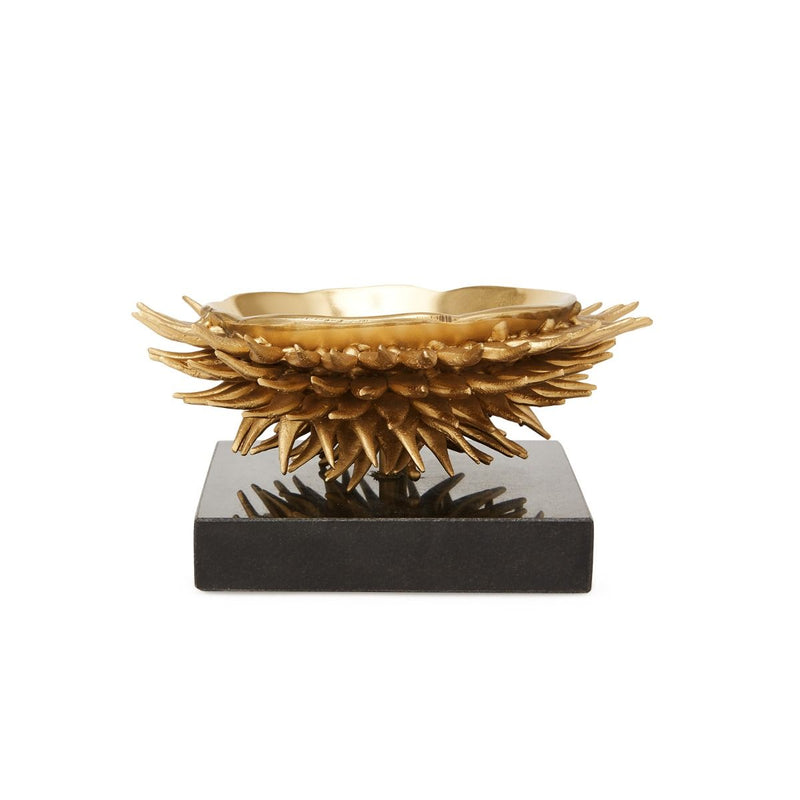 Urchin Brass Deco Bowl