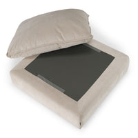 Braylee Modern Light Grey Sectional Ottoman