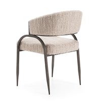 Claire Modern Beige Fabric Dining Chair