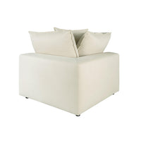 Cali Natural Performance Fabric Modular Corner Chair