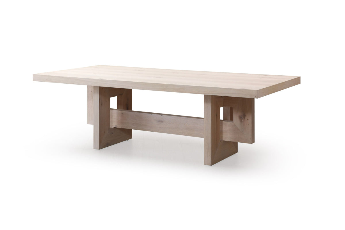 Trenta 94.5" Modern Natural White Oak Dining Table